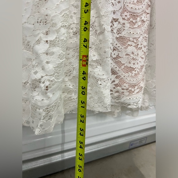 Lace Boho Dress - Size Small (Fits 2-4) perfect for bride - Picture 6 of 8